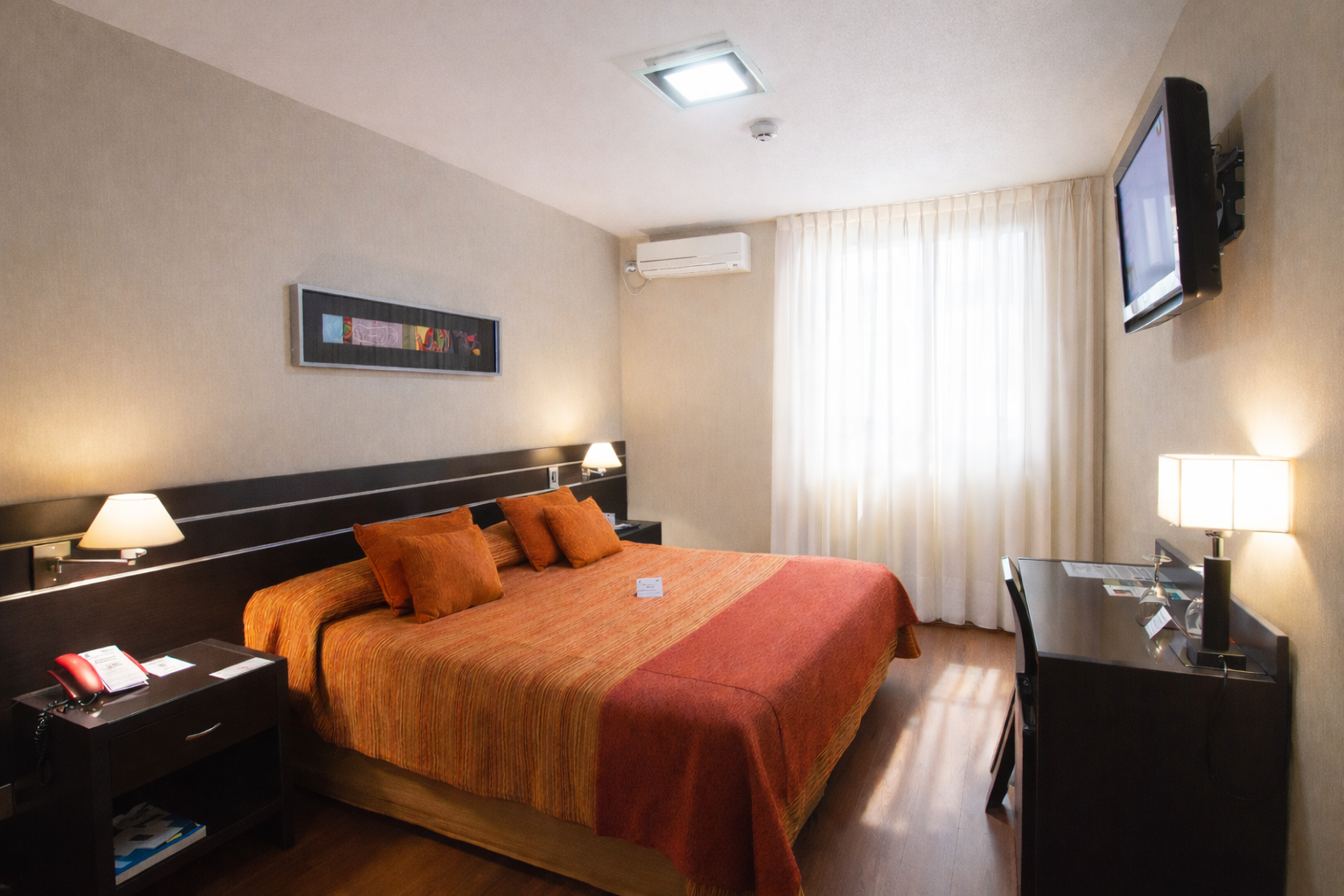 Habitación del Hotel Francia en San Miguel de Tucumán